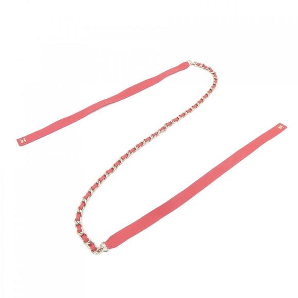CHANEL Red Belt - Picture 1 of 4